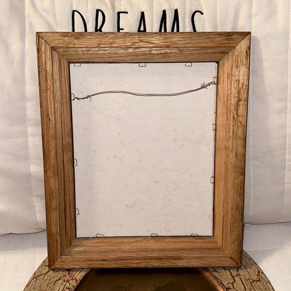 Vintage Stacked Wooden Frame with a Lighthouse Coastal Home Print - Picture 3 of 7